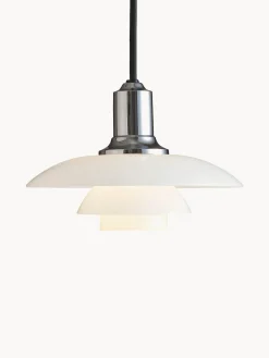 Lámparas De Techo>Louis Poulsen Lámpara de techo pequeña soplada artesanalmente PH 2/1 Plateado, blanco