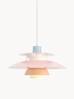 Lámparas De Techo|Lámparas De Techo></noscript>Louis Poulsen Lámpara de techo PH 5 Azul claro, rosa claro, melocotón, amarillo claro