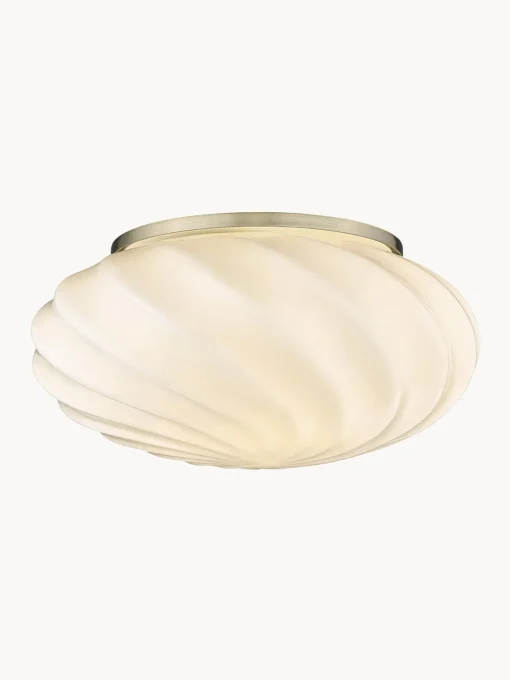 Plafones|Lámparas De Techo>Halo Design Lámpara de techo soplada Twist, Ø 35 cm
