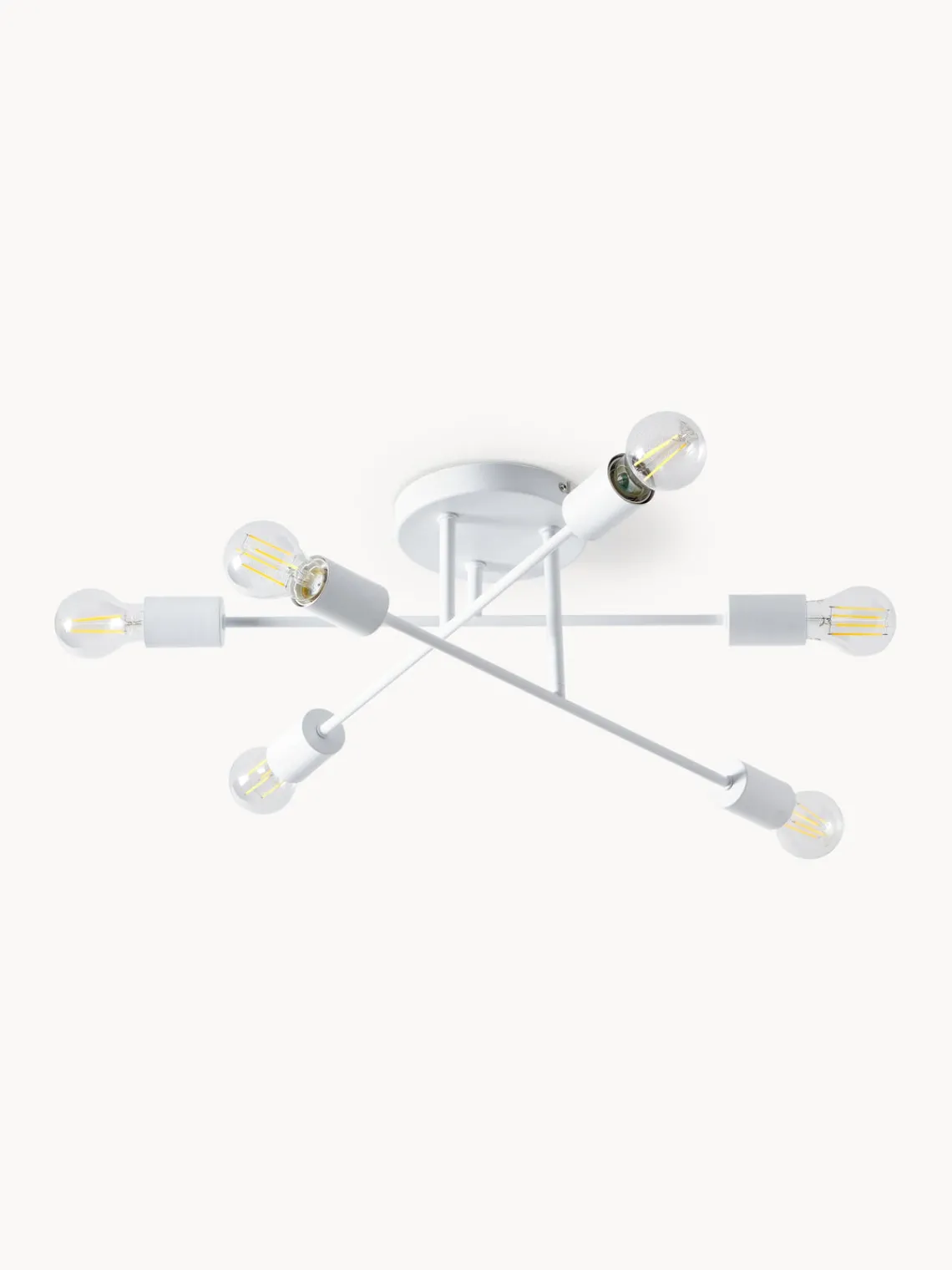 Plafones|Lámparas De Techo>Westwing Collection Lámpara de techo Venja Blanco