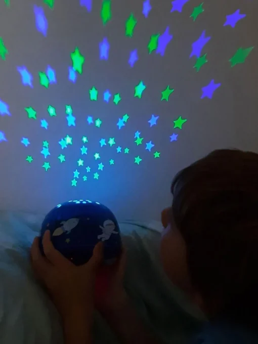 Decoración Infantil|Lámparas Infantiles>A Little Lovely Company Lámpara decorativa LED Space, con temporizador Espacio