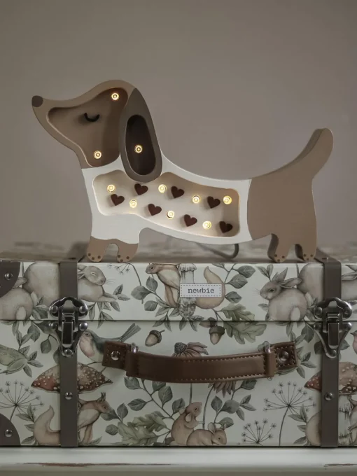 Clearance Lámpara infantil LED artesanal regulable Puppy Mini, con función de temporizador Niños Decoración Infantil|Lámparas Infantiles