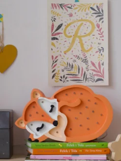 Lámparas Infantiles|Lámparas Infantiles></noscript>Little Lights Lámpara infantil LED artesanal regulable Fox, con función de temporizador y control remoto