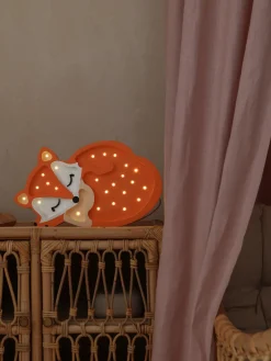 Lámparas Infantiles|Lámparas Infantiles></noscript>Little Lights Lámpara infantil LED artesanal regulable Fox, con función de temporizador y control remoto