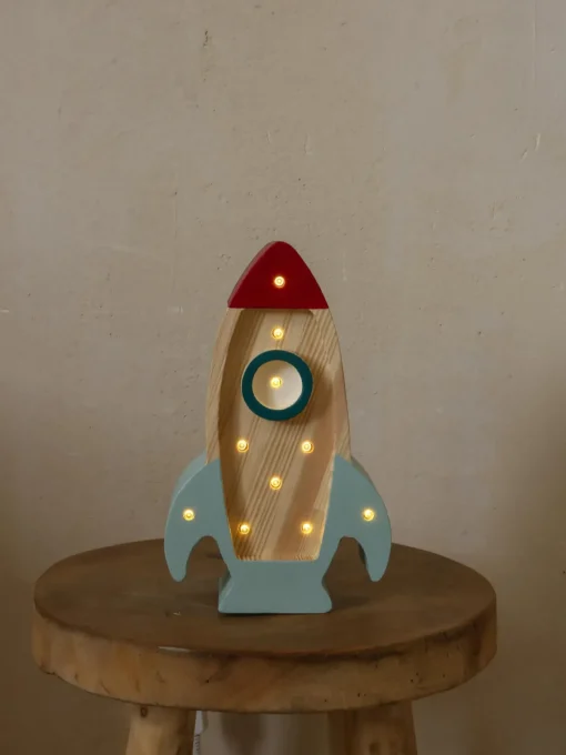 Discount Lámpara infantil LED artesanal regulable Rocket Mini, con función de temporizador y control a mando Niños Lámparas Infantiles|Lámparas Infantiles