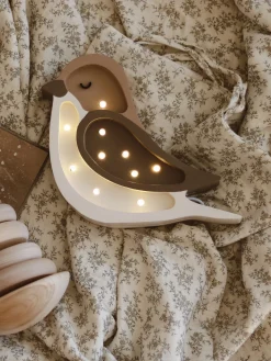 Outlet Lámpara infantil LED artesanal regulable Bird Mini, con función de temporizador Niños Decoración Infantil|Lámparas Infantiles