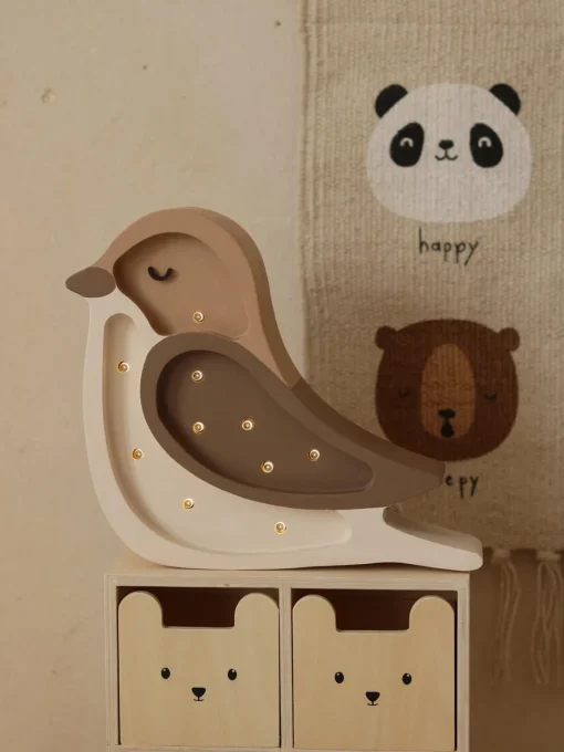 Outlet Lámpara infantil LED artesanal regulable Bird Mini, con función de temporizador Niños Decoración Infantil|Lámparas Infantiles