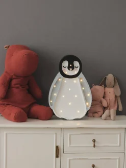 New Lámpara infantil LED artesanal regulable Baby Penguin, con función de temporizador Niños Decoración Infantil|Lámparas Infantiles