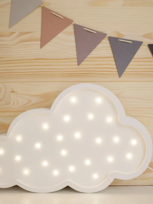 Clearance Lámpara infantil LED artesanal regulable Cloud, con función de temporizador Niños Decoración Infantil|Lámparas Infantiles