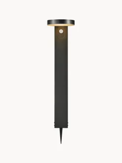 New Lámpara solar de suelo Rica, con sensor de movimiento Lámparas De Techo|Iluminación Exterior