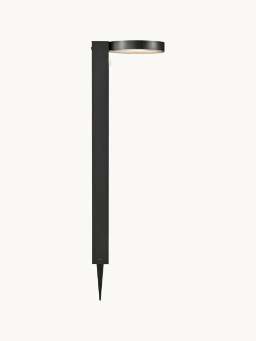 New Lámpara solar de suelo Rica, con sensor de movimiento Lámparas De Techo|Iluminación Exterior