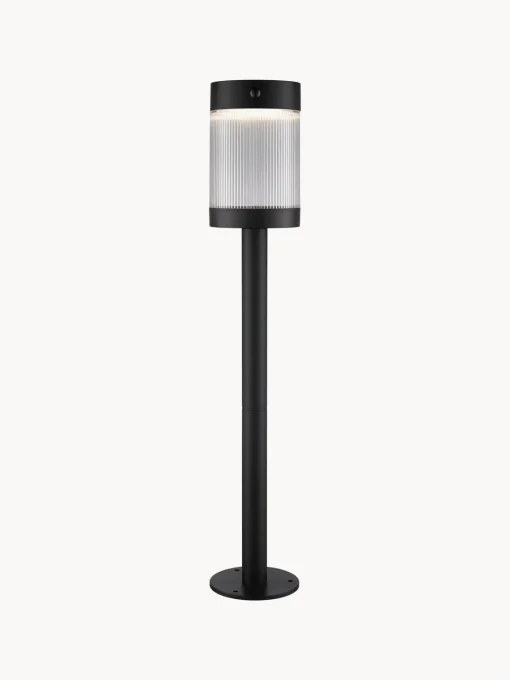 Lámparas De Pie Para Exterior|Luces De Suelo Exterior> Lámpara solar LED para exterior Coupar, con sensor de movimiento