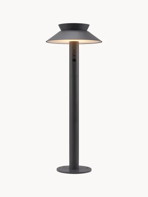 Lámparas De Pie Para Exterior|Luces De Suelo Exterior> Lámpara solar para exterior Justina Gris antracita