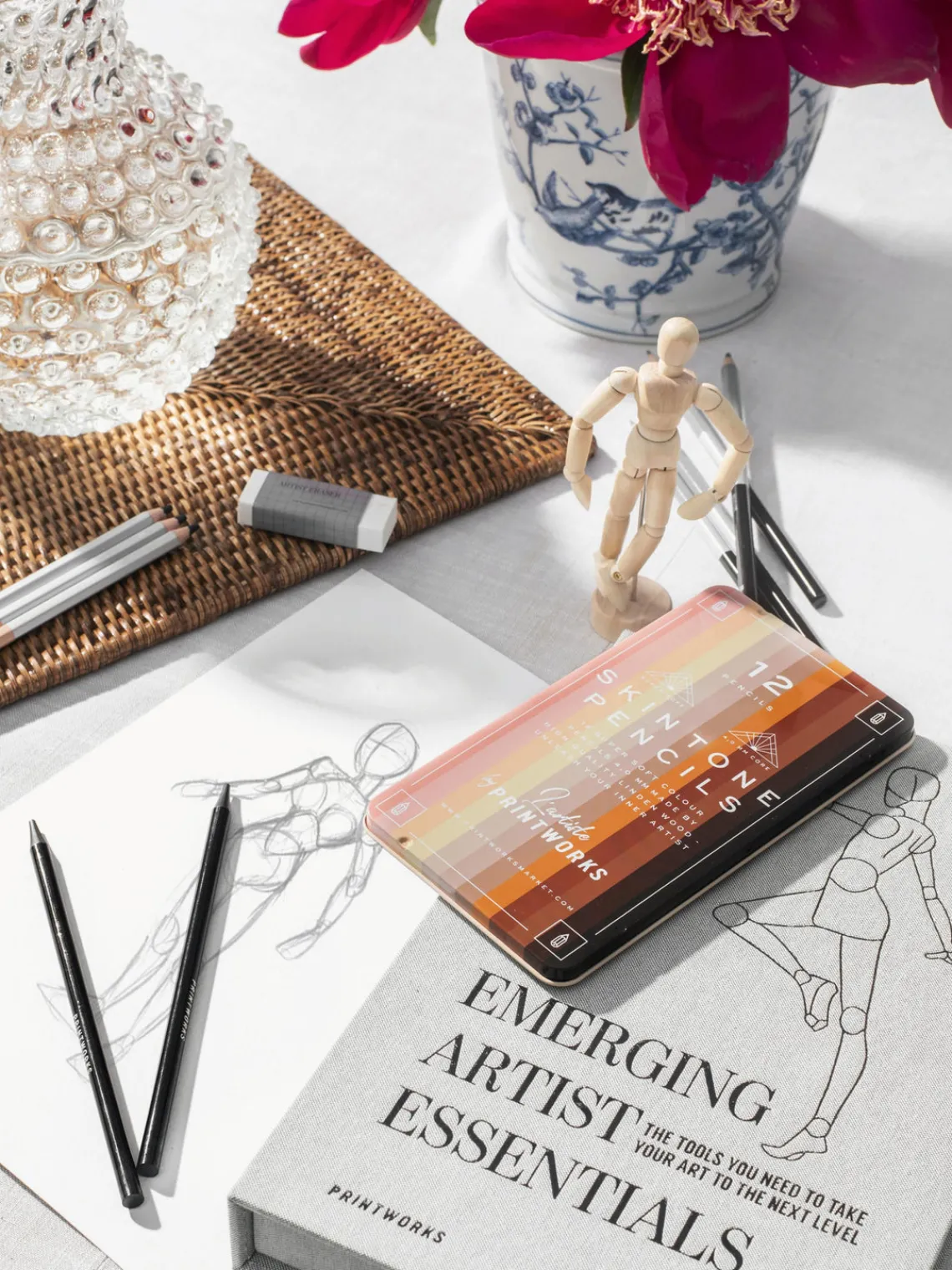 Material De Oficina|Material De Oficina>Printworks Lápices de colores Skin Tone, 12 uds. Multicolor