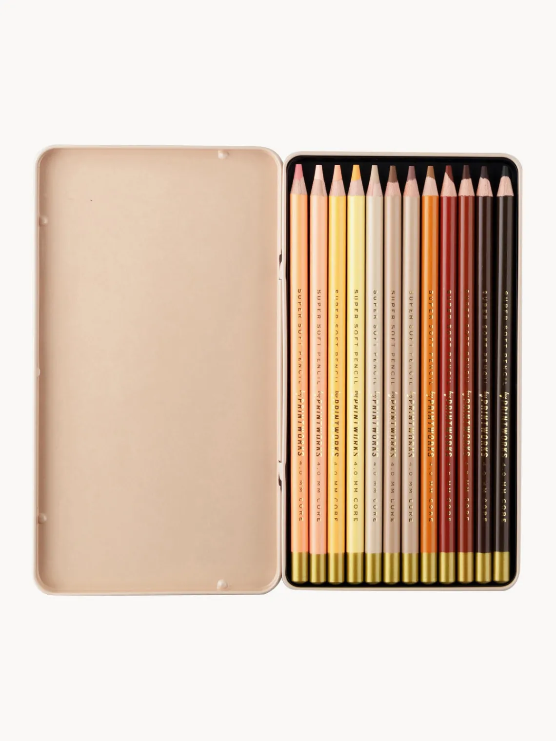 Material De Oficina|Material De Oficina>Printworks Lápices de colores Skin Tone, 12 uds. Multicolor