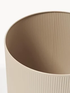 Sale Maceta con superficie estriada Bau, 38 cm Maceteros|Jarrones