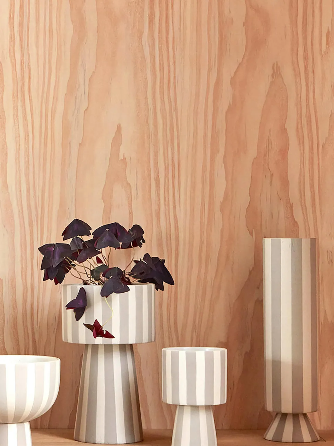 Maceteros|Jarrones>Oyoy Living Design Macetero artesanal Toppu, 15 cm Tonos beige