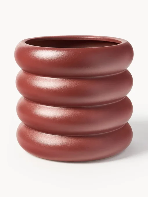 New Macetero de gres Rudi, 30 x 9 cm Maceteros|Jarrones