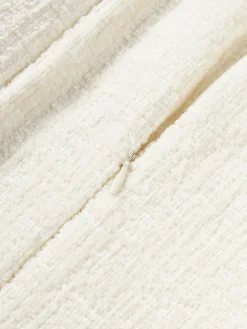 Cojines Decorativos|Cojines Decorativos></noscript>Westwing Collection Macetero de gres Rudi, 30 x 9 cm Bouclé blanco Off White