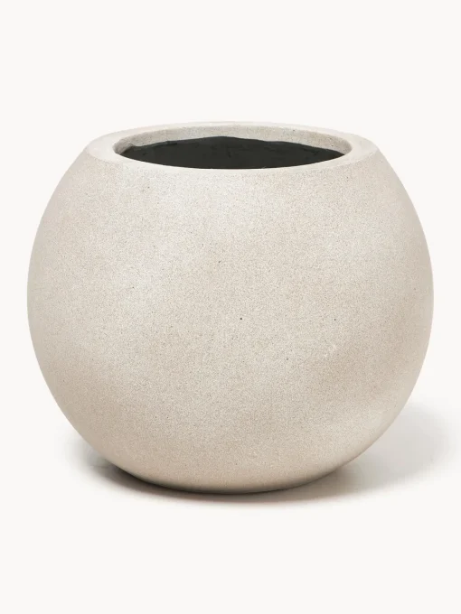 Maceteros|Jarrones>Westwing Collection Macetero de hormigón Tuscany, 21 cm Beige claro
