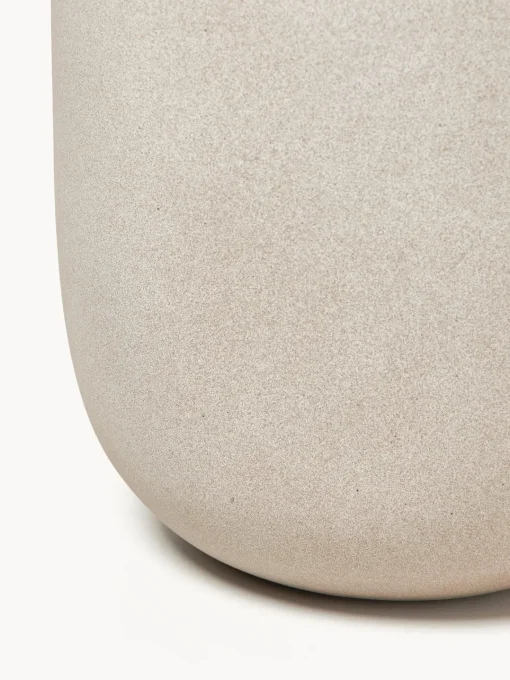 Jarrones|Maceteros De Exterior>Westwing Collection Macetero de hormigón Tuscany, 40 cm Beige claro