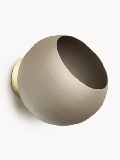 Maceteros|Maceteros De Exterior>AYTM Macetero de metal de pared Globe Greige