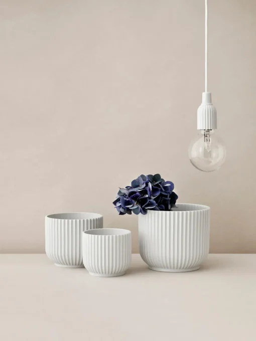 Maceteros|Jarrones>Lyngby Porcelaen Macetero de porcelana Lyngby, 16 cm