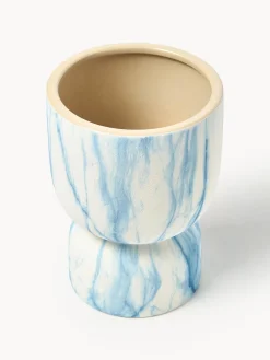 Clearance Macetero en look mármol Kiko, 20 cm Maceteros|Jarrones