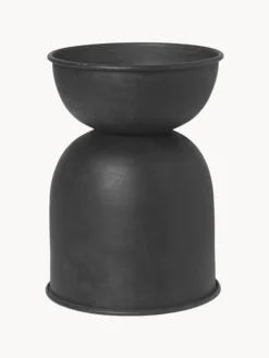 Maceteros|Maceteros De Exterior></noscript>Ferm Living Macetero Hourglass, 30 cm Negro mate