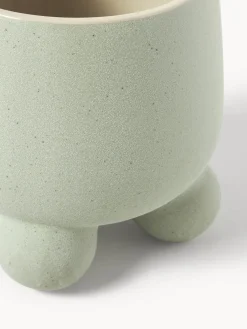 Maceteros|Jarrones></noscript>Westwing Collection Macetero Olea, Al 26 cm Verde salvia mate