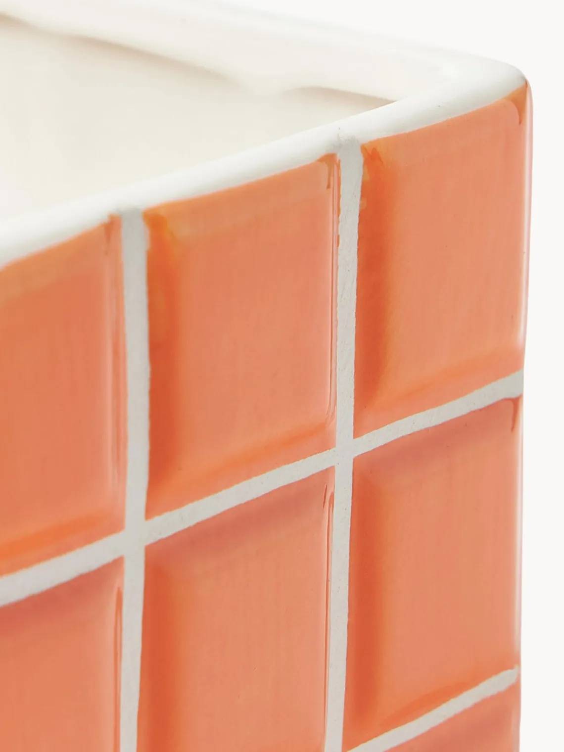 Maceteros|Jarrones>&k Amsterdam Macetero pequeño de dolomita Tile