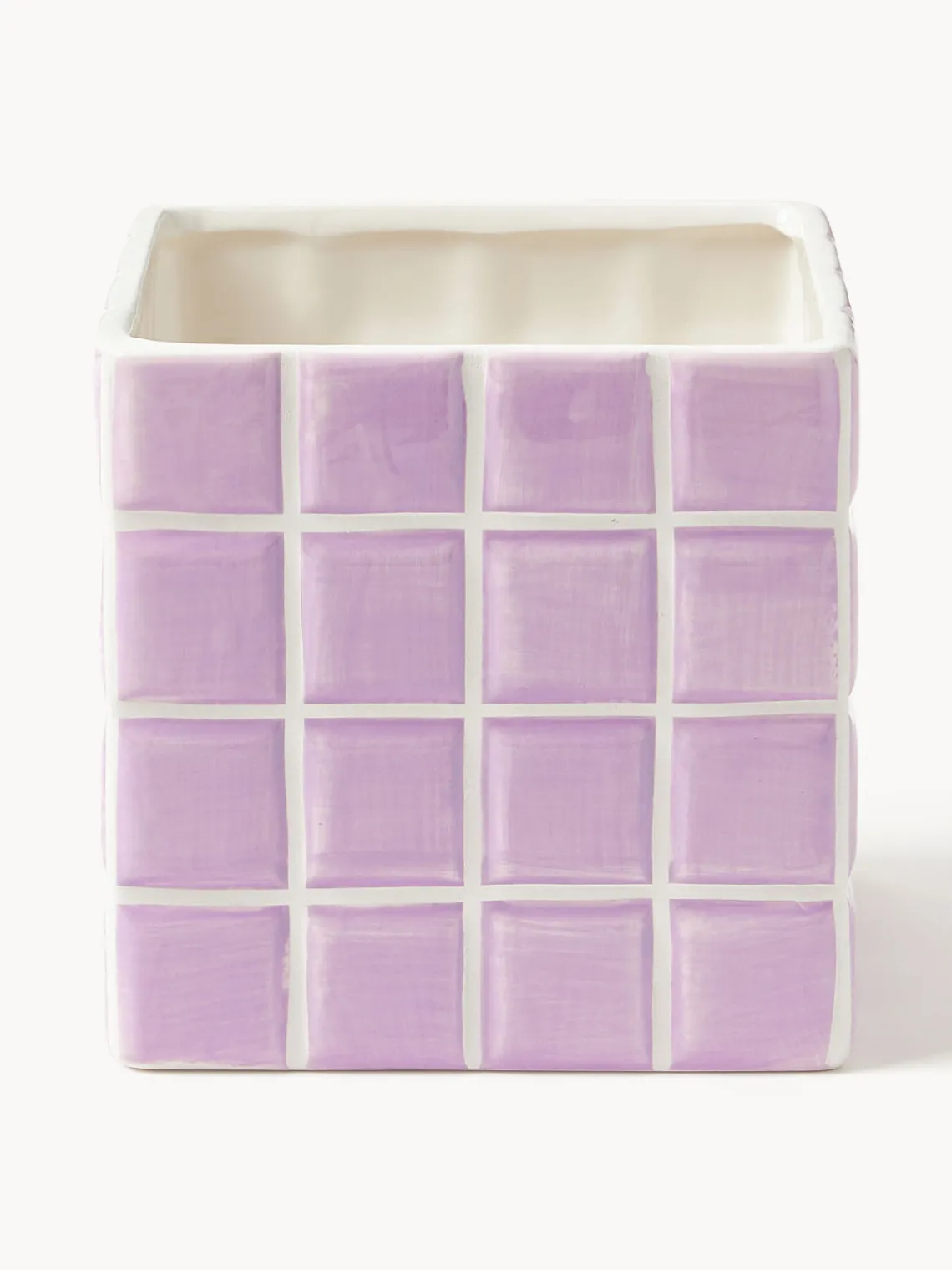 Maceteros|Jarrones>&k Amsterdam Macetero pequeño de dolomita Tile