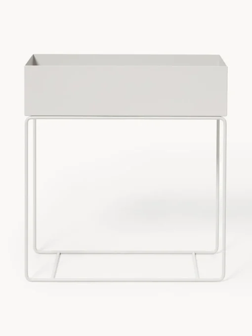 Maceteros|Maceteros De Exterior>Ferm Living Macetero Plant Box Gris claro