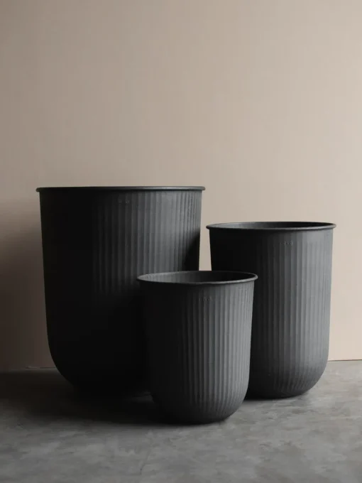 Online Maceteros Out Stripe, 3 uds. Maceteros|Jarrones