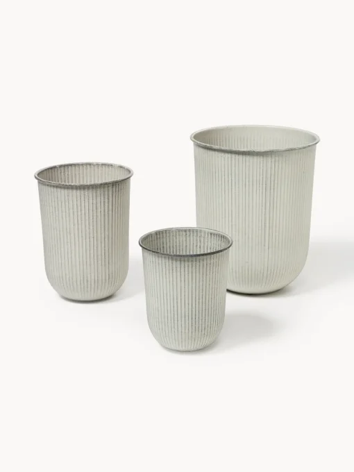 Online Maceteros Out Stripe, 3 uds. Maceteros|Jarrones