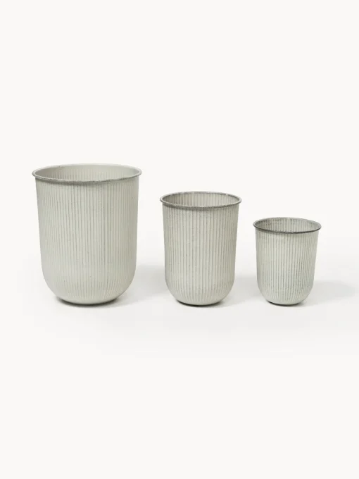 Online Maceteros Out Stripe, 3 uds. Maceteros|Jarrones