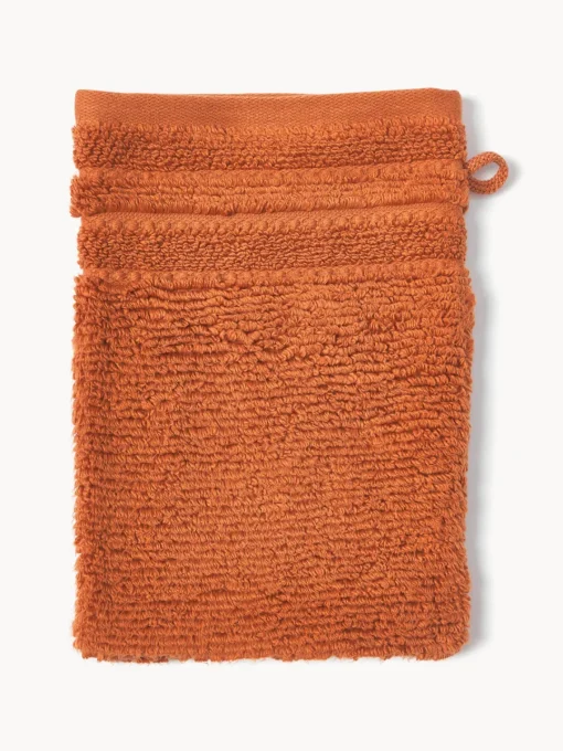 Manoplas de baño con borde a rayas Luxe, 2 uds. Toallas|Mantas