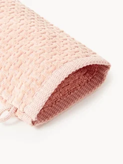 Toallas|Mantas></noscript>Westwing Collection Manoplas de baño Niam, 2 uds. Melocotón