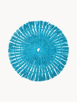 Manteles Individuales|Vajillas Completas></noscript>Villa D'Este Home Tivoli Manteles individuales artesanañes Tovaglietta, 6 uds. Tonos turquesa y azules