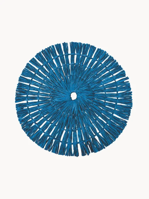 Manteles Individuales|Vajillas Completas>Villa D'Este Home Tivoli Manteles individuales artesanañes Tovaglietta, 6 uds. Tonos turquesa y azules