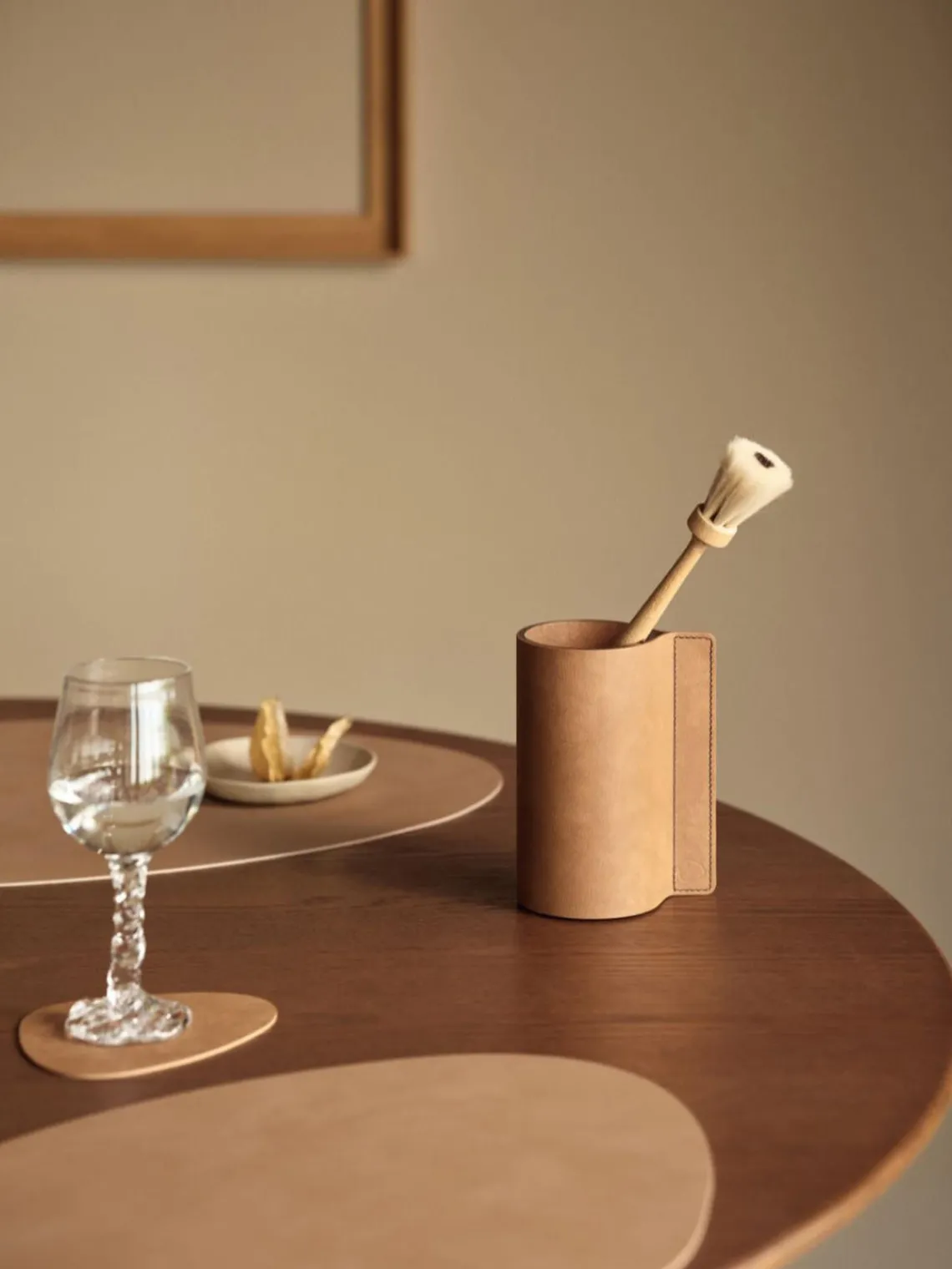 Discount Manteles individuales asimétricos de cuero Curve, 4 uds. Manteles Individuales|Vajillas Completas