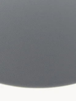 Manteles Individuales|Vajillas Completas></noscript>ASA Selection Manteles individuales redondos de cuero sintético Pik, 2 uds. Gris oscuro