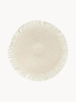 Manteles Individuales|Manteles Individuales></noscript>Villa D'Este Home Tivoli Manteles individuales Shades Of Chocolate, 4 uds. Blanco, tonos beige, marrón