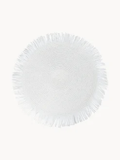 Manteles Individuales|Manteles Individuales></noscript>Villa D'Este Home Tivoli Manteles individuales Shades Of Chocolate, 4 uds. Blanco, tonos beige, marrón