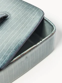 Mantequilleras|Vajillas Completas></noscript>Broste Copenhagen Mantequillera artesanal Nordic Sea Gris, azul