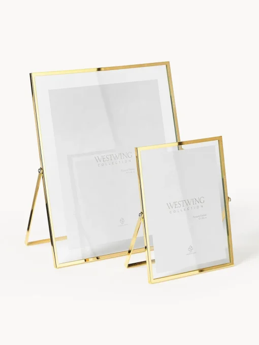 Marcos De Fotos|Jarrones>Westwing Collection Marco Kleio, tamaños diferentes Dorado