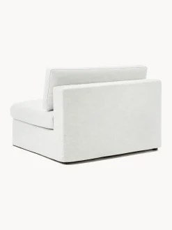 Sofás></noscript>Westwing Collection Módulo central con tapizado desenfundable Russell Tejido blanco Off White jaspeado