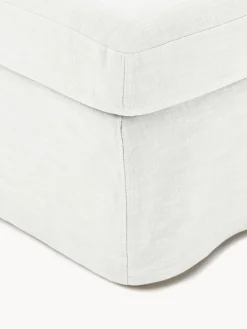 Sofás></noscript>Westwing Collection Módulo central con tapizado desenfundable Russell Tejido blanco Off White jaspeado
