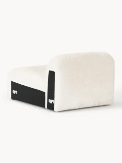 Clearance Módulo central de borreguillo bouclé Wolke Sofás