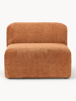 Módulo central de borreguillo bouclé Wolke Sofás